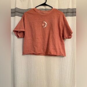 Tree Hugger Nation Graphic Crop Top